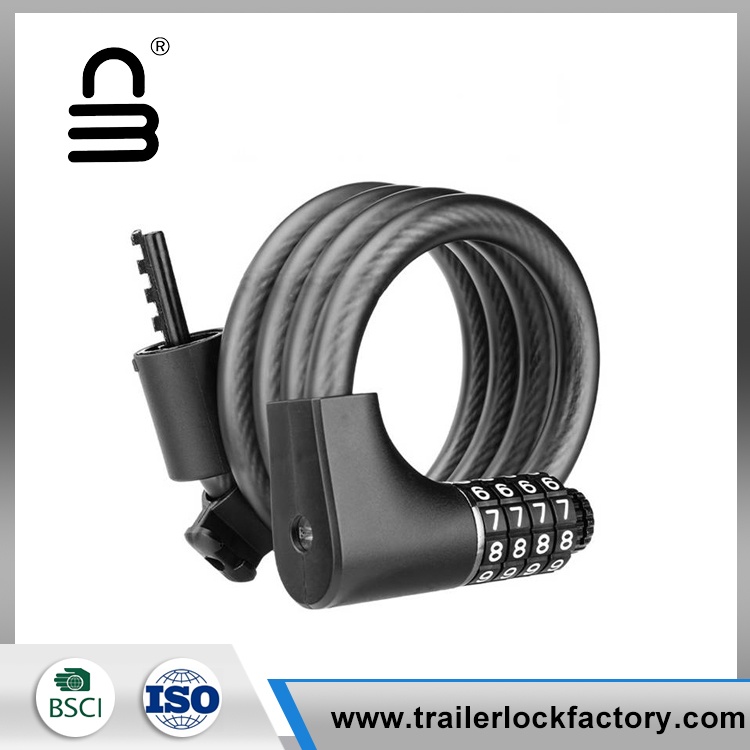 Digit Cable Bike Lock с ключом